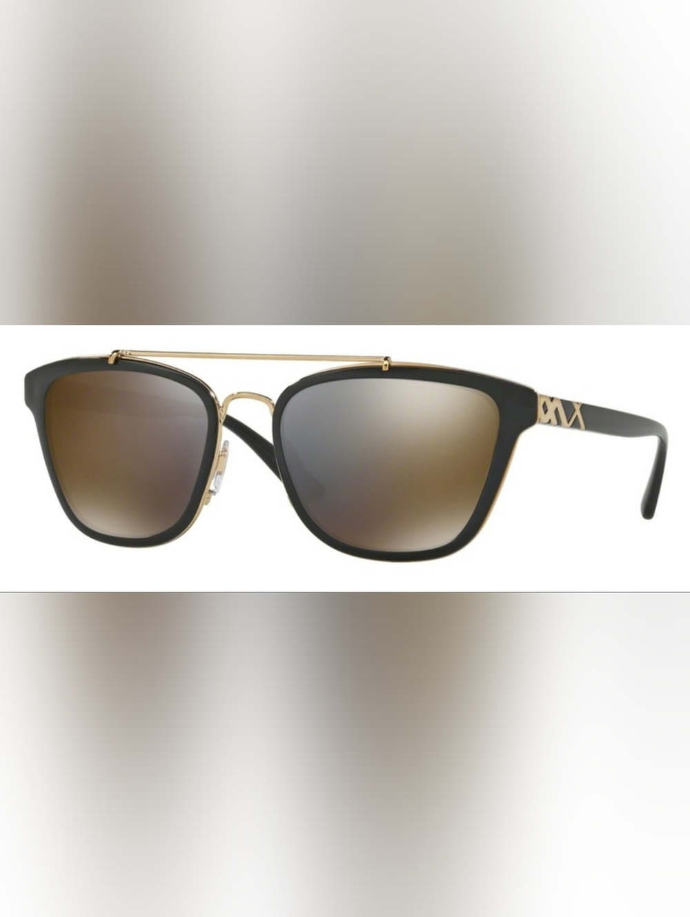 Burberry B4240 Black Aviator Sunglasses with Brown Case and Cleaning Pouch - Picture 4 of 4